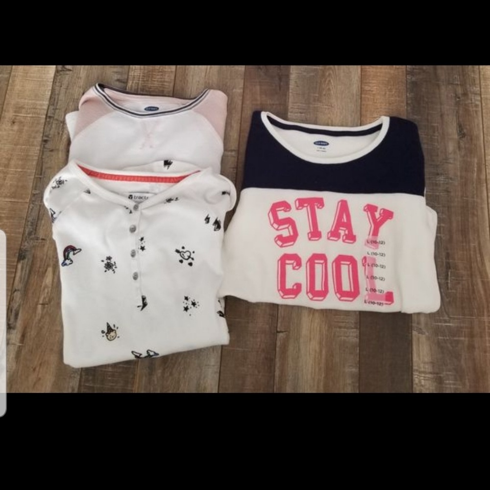 Girls thermal top bundle